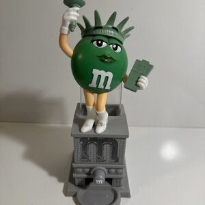 Green M&M's Statue of Liberty Figurine